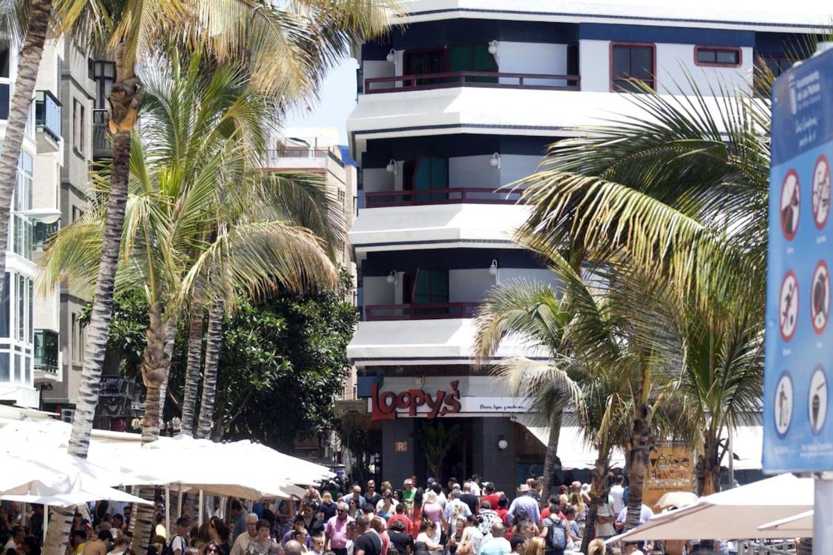 Apartamento Con Balcon En La Playa De Las Canteras Las Palmas de Gran Canaria Eksteriør billede