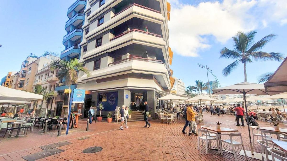 Apartamento Con Balcon En La Playa De Las Canteras Las Palmas de Gran Canaria Eksteriør billede